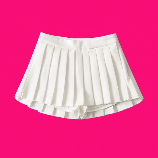 City Girl Pleated Mini skirt