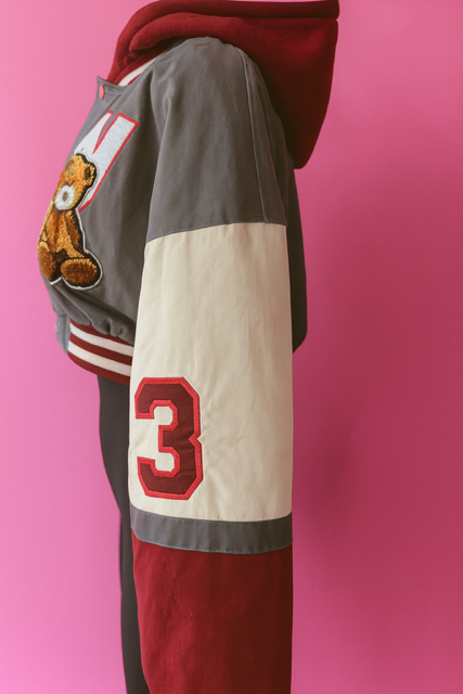 Teddy Varsity Charm Jacket